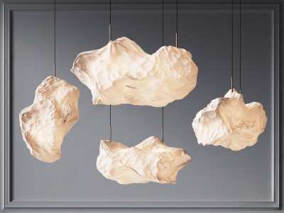 现代吊灯3D模型下载